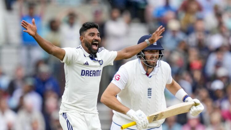 IND vs ENG 5th Test: Siraj completes memorable 5-wicket haul; India beat England by 6 runs to level series 2-2