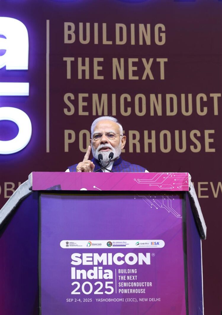 Prime Minister Shri Narendra Modi inaugurates Semicon India 2025 in New Delhi