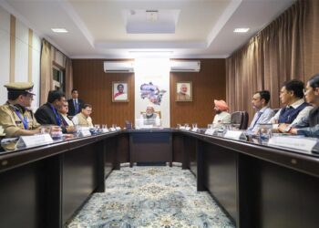 PM Modi visits Dehradun and conducts review meeting to assess damage caused by floods in Uttarakhand