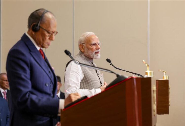 India - Mauritius Joint Announcement : Special Economic Package