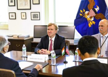 China Committee Chairman Meets Indian Envoy To US, Hails India As ‘Essential Partner’