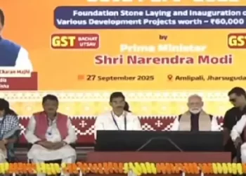 PM Modi Unveils Rs 60,000 Cr Development Projects In Jharsuguda