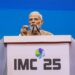 Prime Minister Shri Narendra Modi addresses the India Mobile Congress 2025
