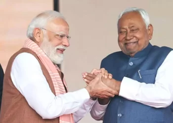 NDA Show Of Strength: Nitish Kumar Takes Oath As Bihar CM For 10th Time, PM Modi Attends Ceremony