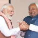 NDA Show Of Strength: Nitish Kumar Takes Oath As Bihar CM For 10th Time, PM Modi Attends Ceremony
