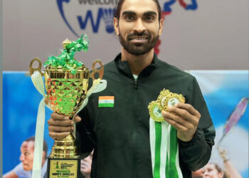 Pramod Bhagat Bags Triple Gold As India Shine At Japan Para Badminton International