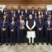 Prime Minister Sri Narendra Modi interacts with ICC Women’s World Cup 2025 champions