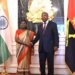 PRESIDENT OF INDIA IN ANGOLA; HOLDS BILATERAL MEETING WITH PRESIDENT OF ANGOLA AND LEADS DELEGATION-LEVEL TALKS