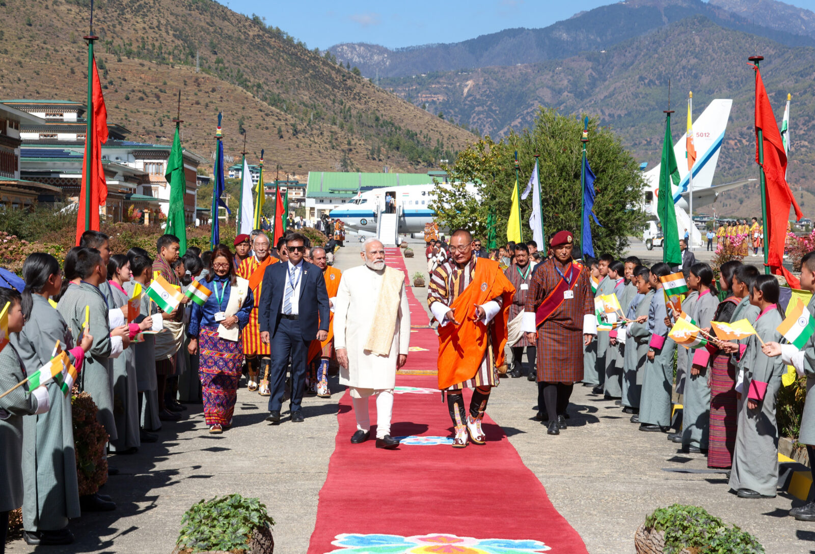 Prime Minister Shri Narendra Modi addresses the event to mark the 70th birth anniversary of His Majesty the Fourth King of Bhutan