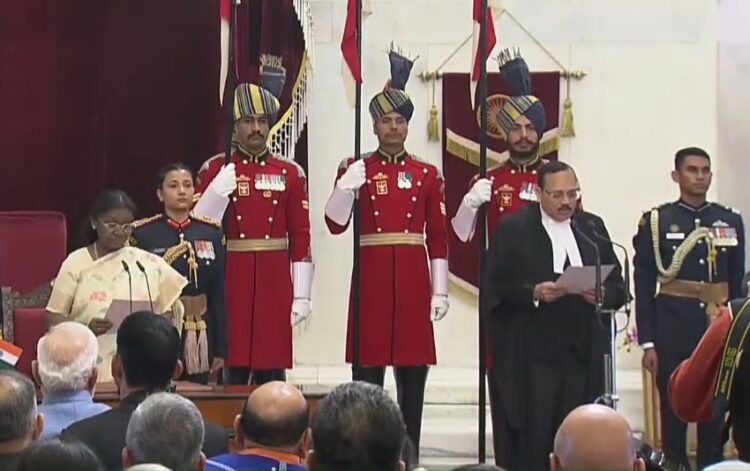 Justice Surya Kant Sworn In As 53rd Chief Justice of India