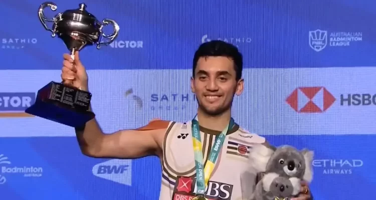 Lakshya Sen Beats Yushi Tanaka To Lift Australian Open