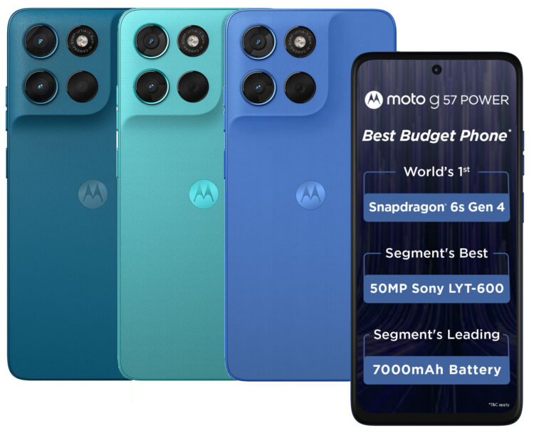 Moto G57 Power launched in India with 7000mAh battery and Snapdragon 6s Gen 4: Price, specs revealed