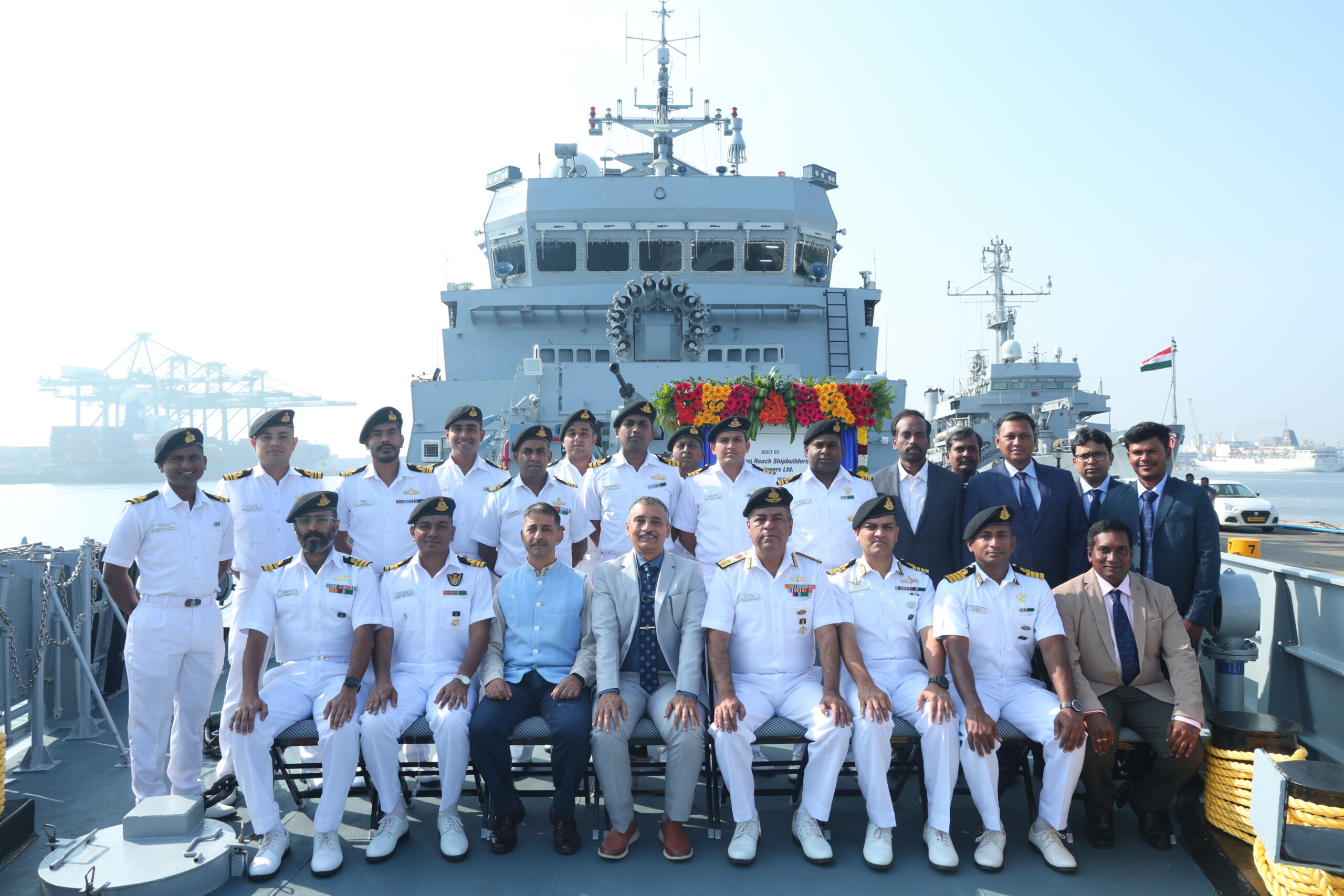 Indian Navy Gets Its Third Anti-Submarine Shallow Water Craft INS ANJADIP