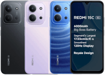 Redmi 15C 5G launches in India with Dimensity 6300 chipset, starting at Rs 12,499