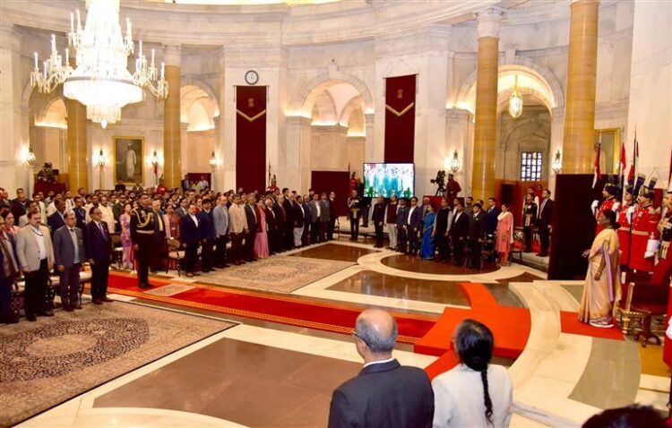 PRESIDENT OF INDIA PRESENTS RASHTRIYA VIGYAN PURASKAR – 2025