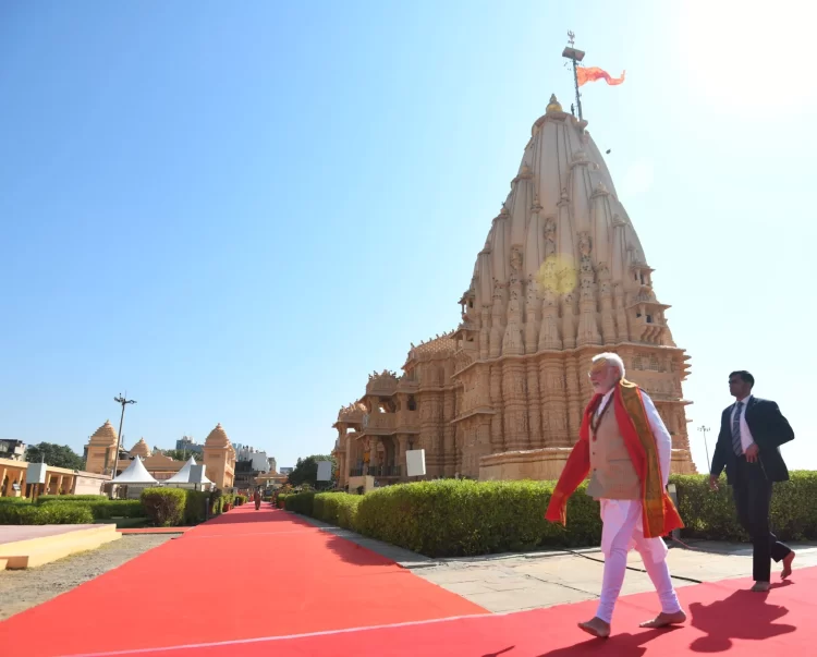 PM Modi to visit Somnath in Gujarat on 10-11 January and participate in Somnath Swabhiman Parv