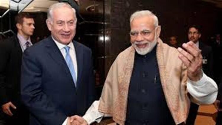 PM Modi receives a telephone call from Prime Minister of Israel