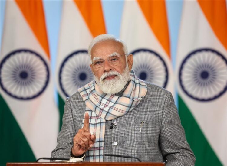 Prime Minister Shri Narendra Modi addresses the inaugural ceremony of India Energy Week 2026 via video conferencing