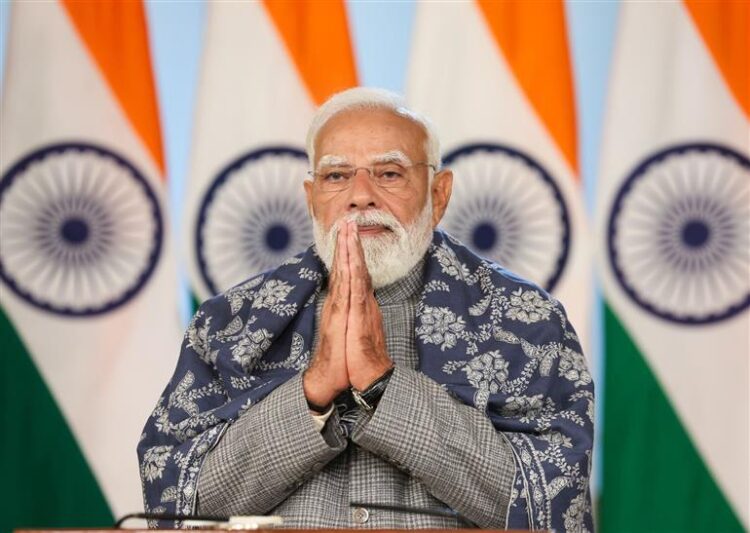 Prime Minister Shri Narendra Modi addresses the Wings India 2026 programme in Hyderabad via video conferencing