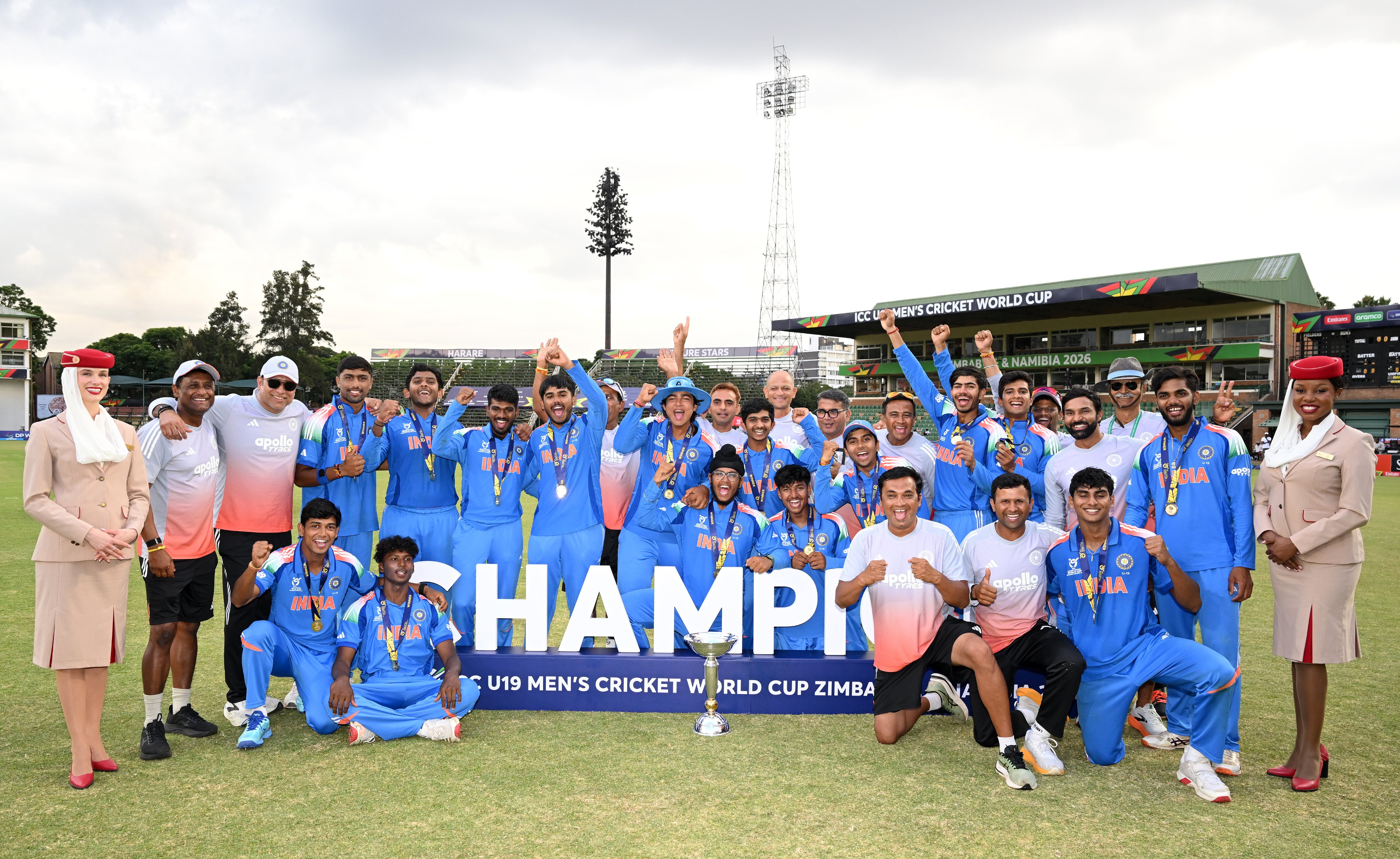 India clinch record-breaking sixth U19 World Cup, Vaibhav Sooryavanshi smacks 175 to beat England