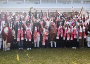 Prime Minister Shri Narendra Modi interacts with students during Pariksha Pe Charcha 2026