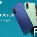 Samsung Galaxy F70e 5G launched in India with 6000mAh battery, starts at Rs 12999