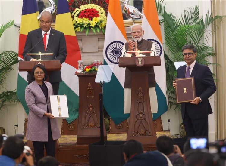 India – Seychelles Joint Vision for Sustainability, Economic Growth and Security through Enhanced Linkages