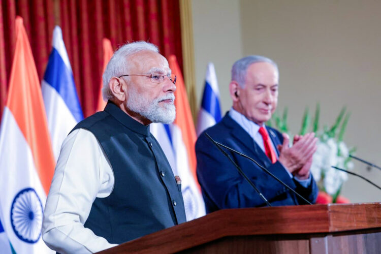 Prime Minister Modi Addresses Joint Press Statement in Israel, Announces Elevation to Special Strategic Partnership