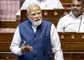 Prime Minister Shri Narendra Modi addresses retiring Members of Rajya Sabha