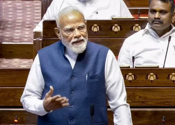 Prime Minister Shri Narendra Modi addresses retiring Members of Rajya Sabha