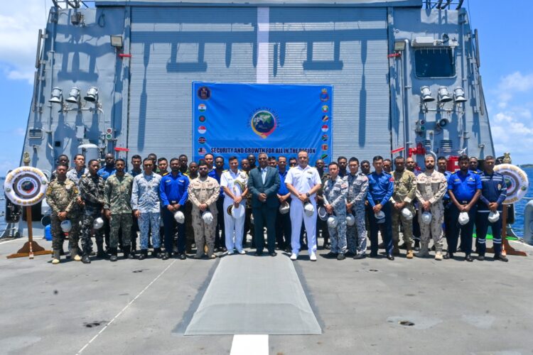 INS SUNAYNA (IOS SAGAR) ARRIVES AT MALE, STRENGTHENING MARITIME TIES WITH MALDIVES