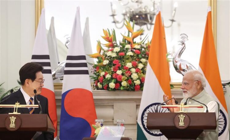 India and Korea together give message of peace, stability: PM Narendra Modi in joint statement with Lee Jae Myung