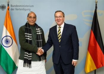 Raksha Mantri & his German counterpart hold bilateral talks in Berlin to bolster strategic defence partnership