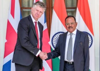 NSA Doval, UK Counterpart Discuss Strengthening Defence And Security Cooperation