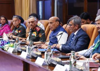 Raksha Mantri holds bilateral talks with Italian Defence Minister in New Delhi