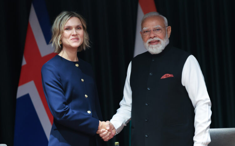 Prime Minister’s meeting with Prime Minister of Iceland on the margins of the 3rd India-Nordic Summit