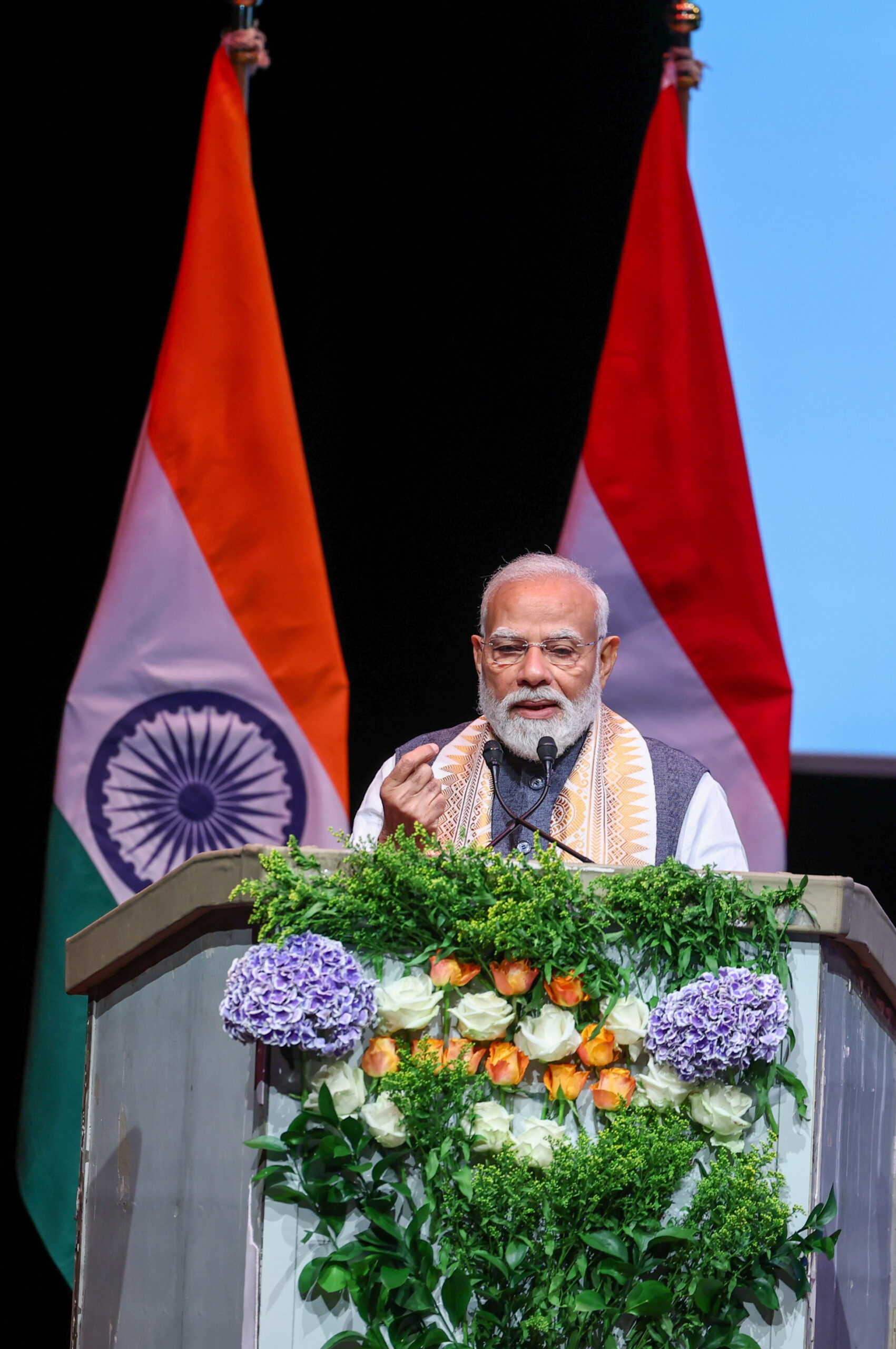 Prime Minister addresses the Indian Diaspora in the Netherlands