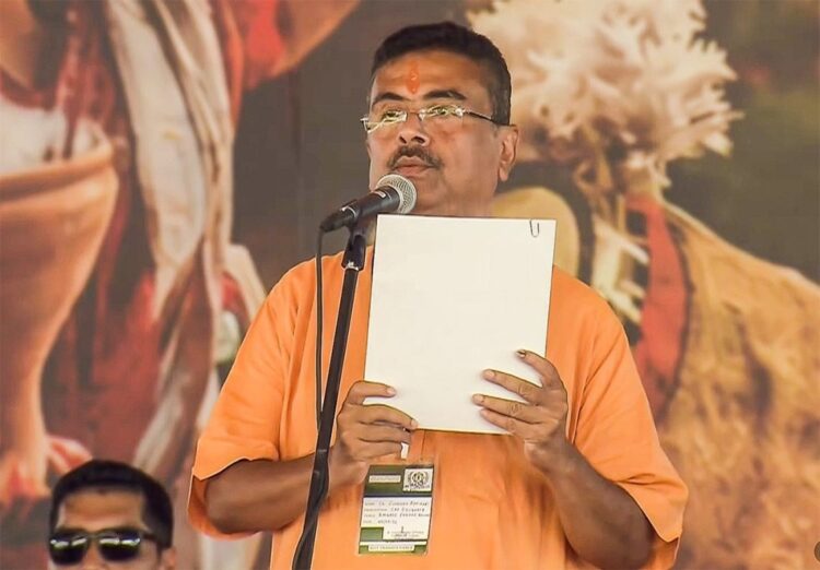 Suvendu Adhikari takes oath as first BJP CM of West Bengal; five others sworn in as Ministers