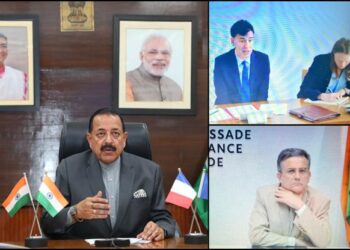 Dr. Jitendra Singh holds bilateral meeting with French Minister India-France ties set for expansion in space, AI and emerging technologies