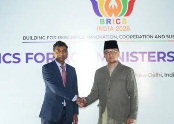 Indonesian FM Sugiono Arrives In Delhi For BRICS Foreign Ministers’ Meet