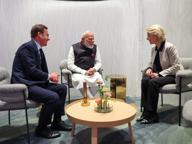 Prime Minister holds bilateral talks with Prime Minister of Sweden
