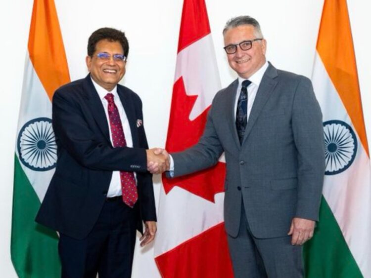 Union Minister Of Commerce And Industry Shri Piyush Goyal And Canadian Trade Minister Mr. Maninder Sidhu Reaffirm Commitment To USD 50 Billion Bilateral Trade Target And Early Conclusion Of India-Canada CEPA Talks