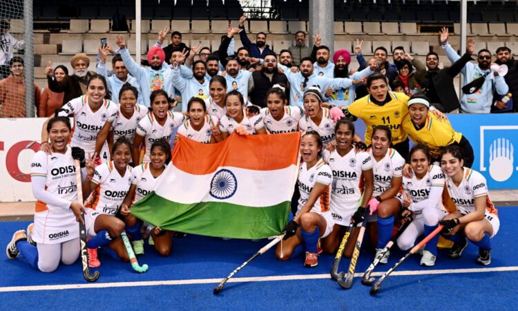 Hockey India Announces Rs 3L Cash Prize After India Beat NZ To Win FIH Hockey Women’s Nations Cup