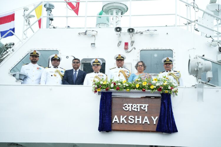 ICGS Akshay Commissioned into Bharatiya Tatrakshak Fleet