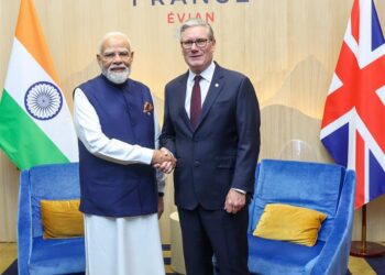 Prime Minister’s meeting with Prime Minister of UK on the sidelines of the G7 Summit