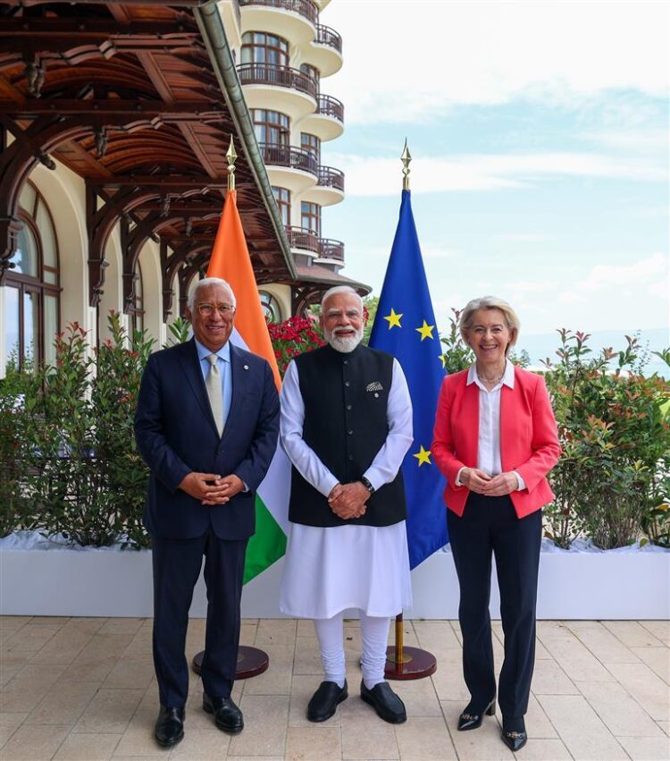 Prime Minister’s meeting with President of the European Council, and President of the European Commission on the sidelines of the G7 Summit