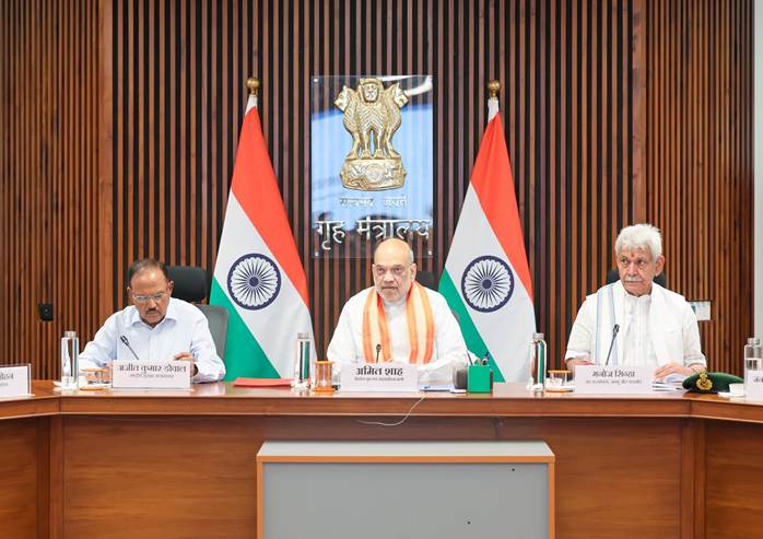 Union Home Minister and Minister of Cooperation, Shri Amit Shah chairs a security review meeting in New Delhi today to assess the preparations for the Shri Amarnath Ji Yatra 2026