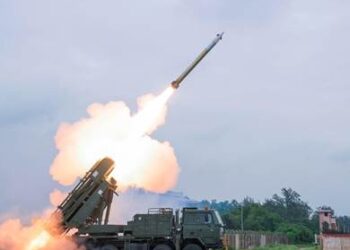 DRDO conducts successful flight-test of Pinaka Long Range Guided Rocket