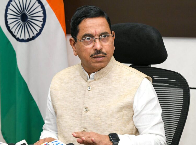 Pralhad Joshi Given Additional Charge Of Education Ministry After Dharmendra Pradhan Resigns