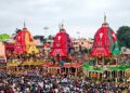 Rath Yatra: Lakhs Of Devotees Pull The Three Chariots To Gundicha Temple On Day Two Of Puri Rath Yatra